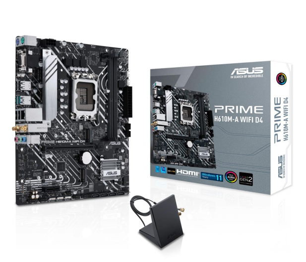ASUS PRIME H610M-A WIFI DDR4 - 1131114 - zdjęcie